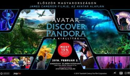 Avatar - Discover Pandora kiállítás