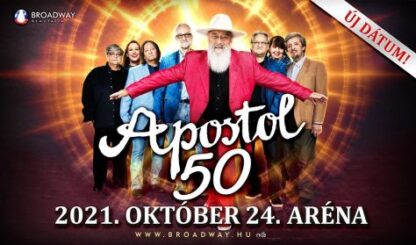 Apostol 50 / ÚJ DÁTUM!