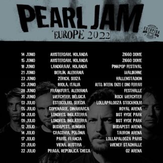 Pearl Jam/ ÚJ IDŐPONT!