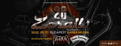 ZORALL 20  Különleges vendégek: Akela Blues Company