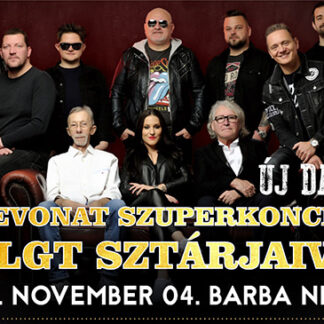 ZENEVONAT szuperkoncert az LGT sztárjaival/ ÚJ DÁTUM!!