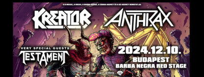 KREATOR | ANTHRAX | TESTAMENT